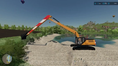 CASE CX250D Long Reach Excavator v1.0.0.0