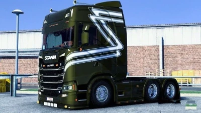 Changeable metallic paintjob for the Scania NG 1.43