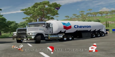 CHEVRON GAZOLINE TRAILER v1.0.0.0