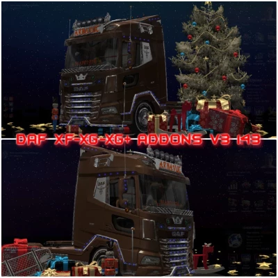 DAF XF/XG/XG+ Addons v3 1.43