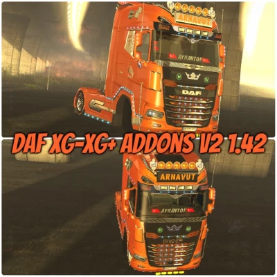 DAF XG/XG+ Addons v2.0 1.42