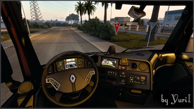 Dark interior for Renault Range T v2.0