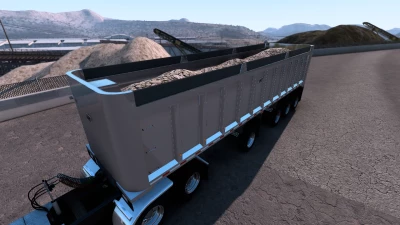 EAST Quad Axle End Dump v1.2 / Reworked for ATS 1.43