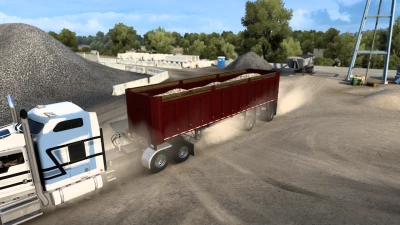 EAST Quad Axle End Dump v1.2 / Reworked for ATS 1.43