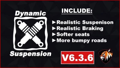 [ETS2] Dynamic Suspension V6.3.6 [1.43.x]