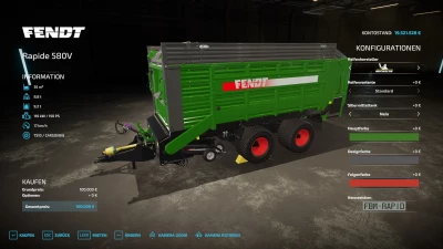 [FBM22] Fendt Rapide 580 v1.0.0.0