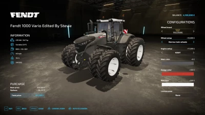 Fendt Vario 1000 By Stevie v1.0.0.0