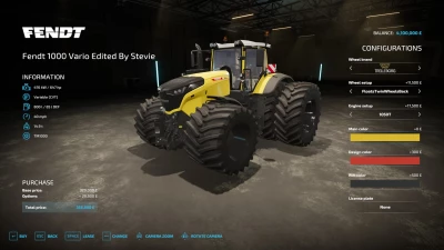 Fendt Vario 1000 By Stevie v1.0.0.0