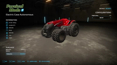 FS22 Electric Autonomous Case IH v1.0.0.0