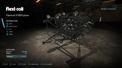 FS22 Flexicoil ST820 Cultivator and Plow v1.0