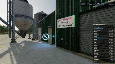 FS22 Thompson Factory v1.0.0.0