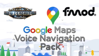 ATS Google Maps  Voice Navigation Pack v2.3