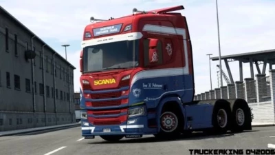 HANSTHOLM CONTAINER TRANSPORT SCANIA R 2016 SKIN v1.0