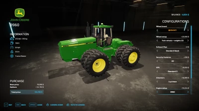 John Deere 8x60 Series v1.0.0.0
