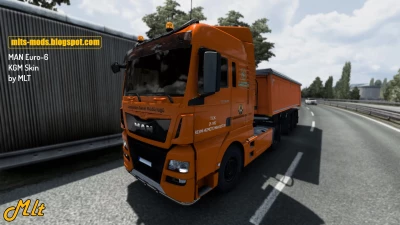 KGM skin for MAN Euro-6 by MLT v1.0