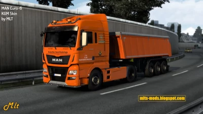KGM skin for MAN Euro-6 by MLT v1.0
