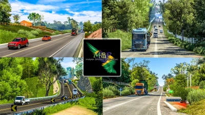 MAPA BRASIL PARADISE - ETS2 1.42 and 1.43