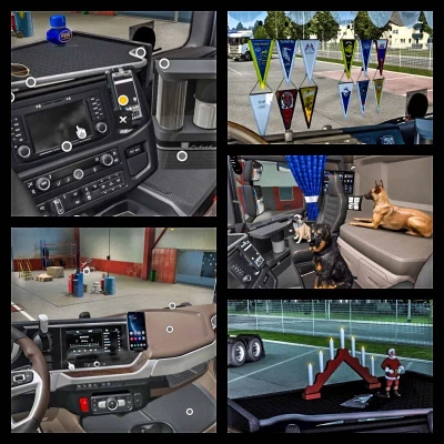New Interior Addon By Wooli v1.4.2 - ETS2 1.43
