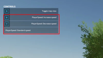 Player Speed v1.0.0.0