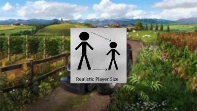 Realistic Player Size v1.0.0.0