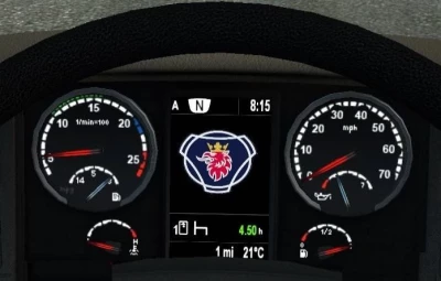 Scania Dashboard Computer v3.9.9 1.43