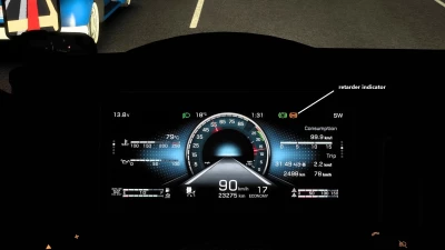 SCS Cascadia custom digital dashboard v1.1