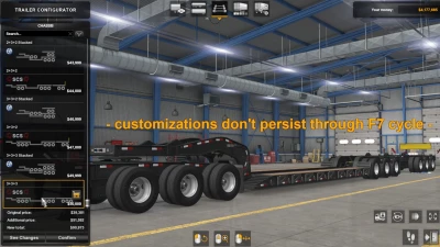 Stacked SCS Lowboy Trailers v1.43.1