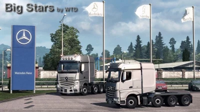 Big Stars – Actros / Arocs SLT v1.6.5