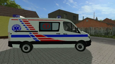 Mercedes Benz Sprinter karetka ,,T'' w kolorze białym v3.0