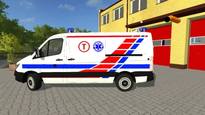 Mercedes Benz Sprinter karetka ,,T'' w kolorze białym v3.0