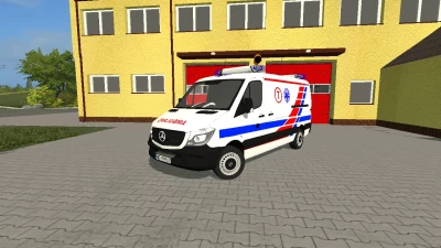 Mercedes Benz Sprinter karetka ,,T'' w kolorze białym v3.0