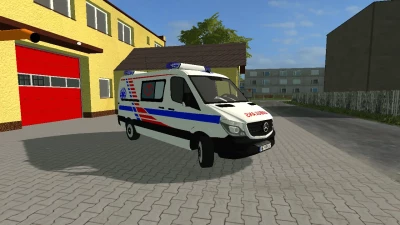 Mercedes Benz Sprinter karetka ,,T'' w kolorze białym v3.0