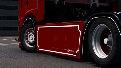 Old-School sideskirts for Scania Next-Gen 1.40