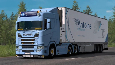 Scania L6 & V8 Open pipe Sound 1.40