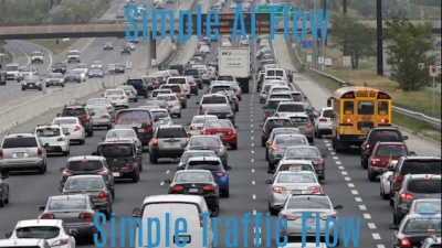 Simple Traffic Flow And AI Flow 1.40