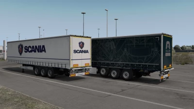 Trailer Company Paint Job for TruckersMP v1.0