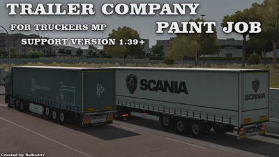 Trailer Company Paint Job for TruckersMP v1.0