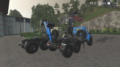 URAL 44202 with manipulator v2.0