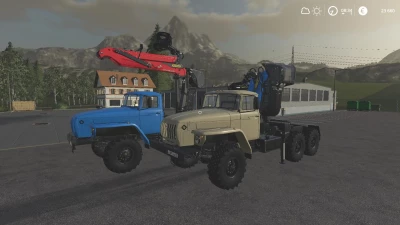 URAL 44202 with manipulator v2.0