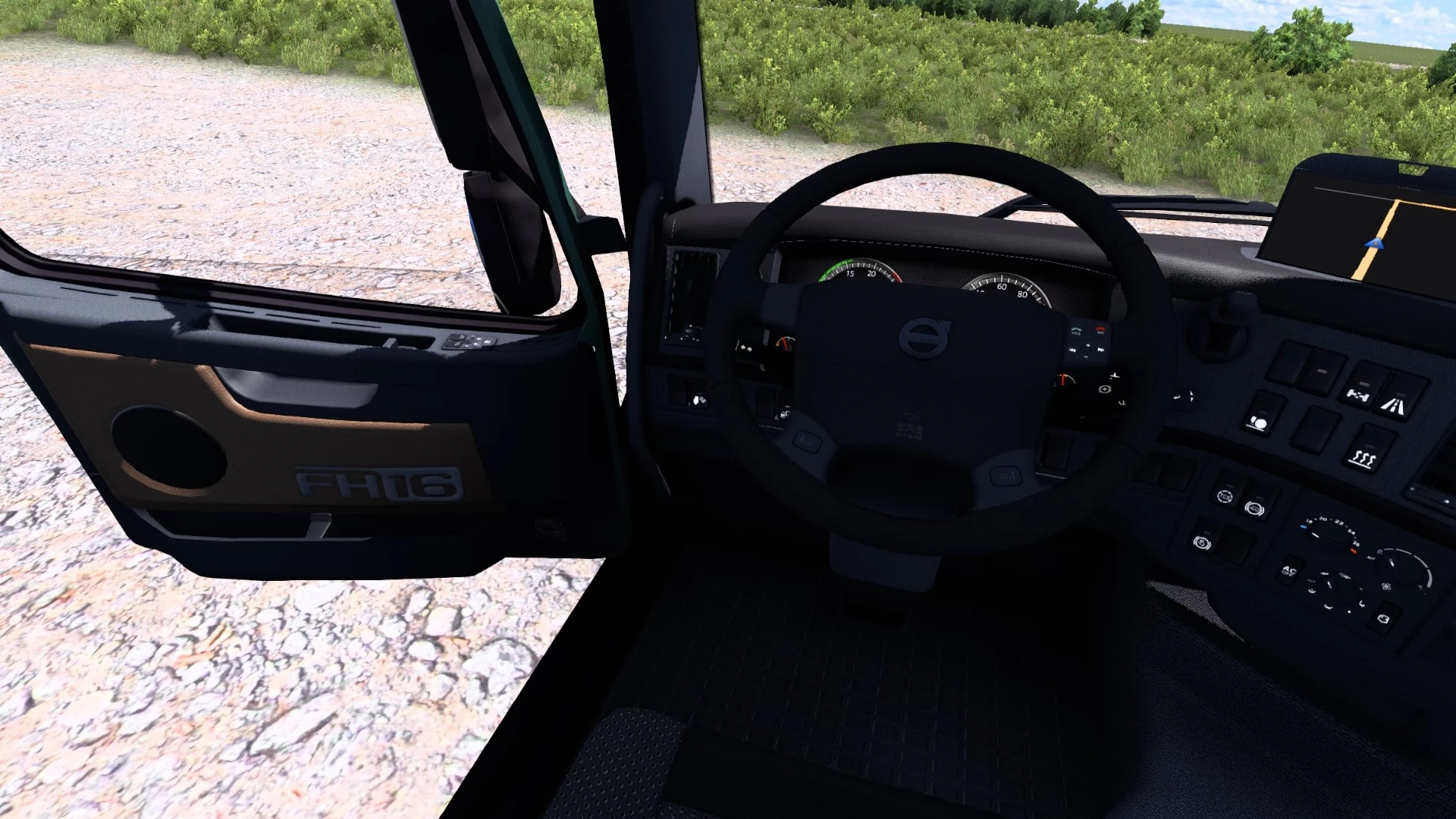 All Volvo Trucks Door Animation Mod ETS2 1.40 Modhub.us