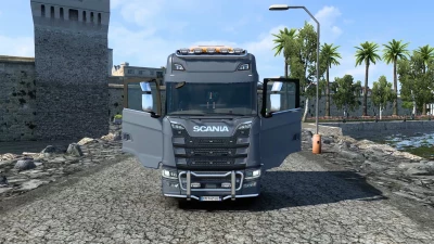 All Scania Trucks Door Animation Mod 1.40
