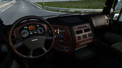 Dark Interior for DAF XF 105 v3.01