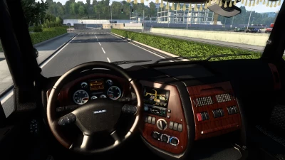 Dark Interior for DAF XF 105 v3.01