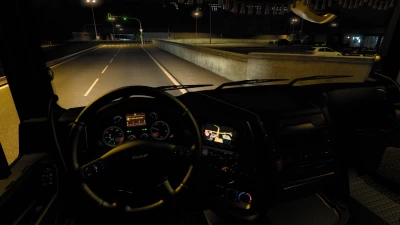 Dark Interior for DAF XF 105 v3.01
