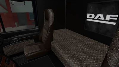 Dark Interior for DAF XF 105 v3.01
