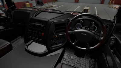 Dark Interior for DAF XF 105 v3.01