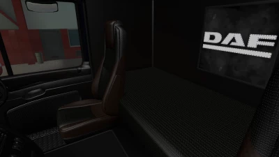 Dark Interior for DAF XF 105 v3.01