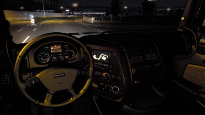 Dark Interior for DAF XF 105 v3.02