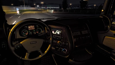 Dark Interior for DAF XF 105 v3.02