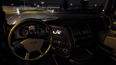 Dark Interior for DAF XF 105 v3.02